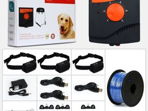 TP16 Electric Dog Fence 5625m² with Waterproof Rechargeable Shock Collar