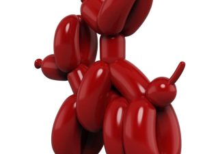 Tenacious Balloon Dogs Statue