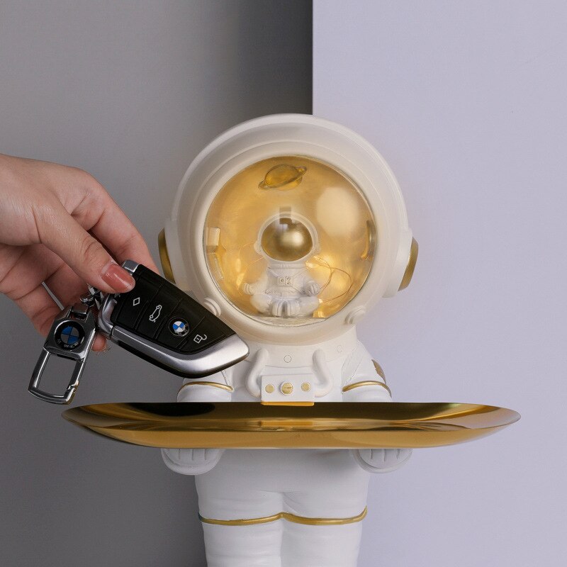 Astronaut Resin Key Tray – Spaceman Storage Sculpture for Home Decor - Image 7