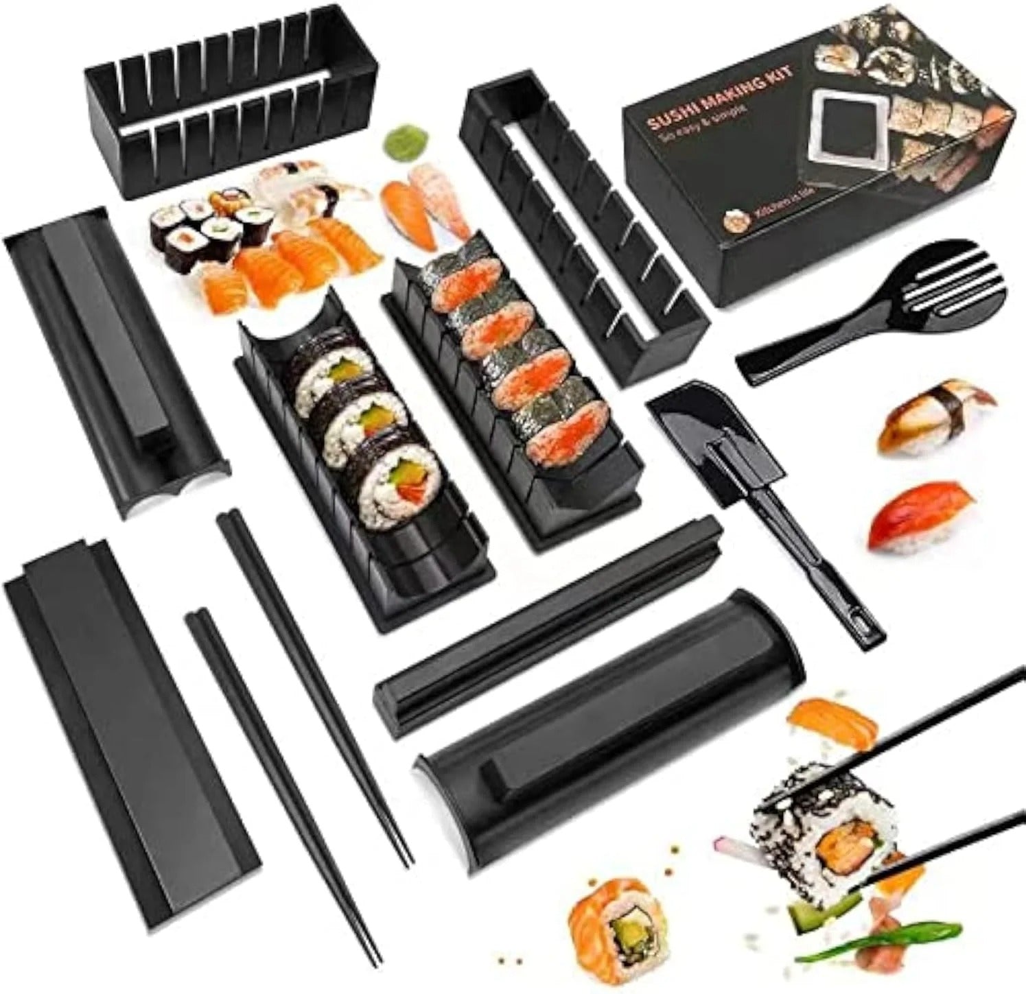 Sushi Maker - 8 shapes Tool Set