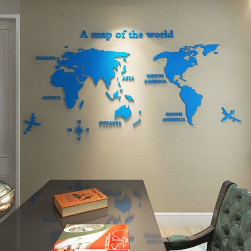 World Map Wall Decals - Image 7