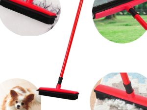 Rubber Broom For Pet Hair