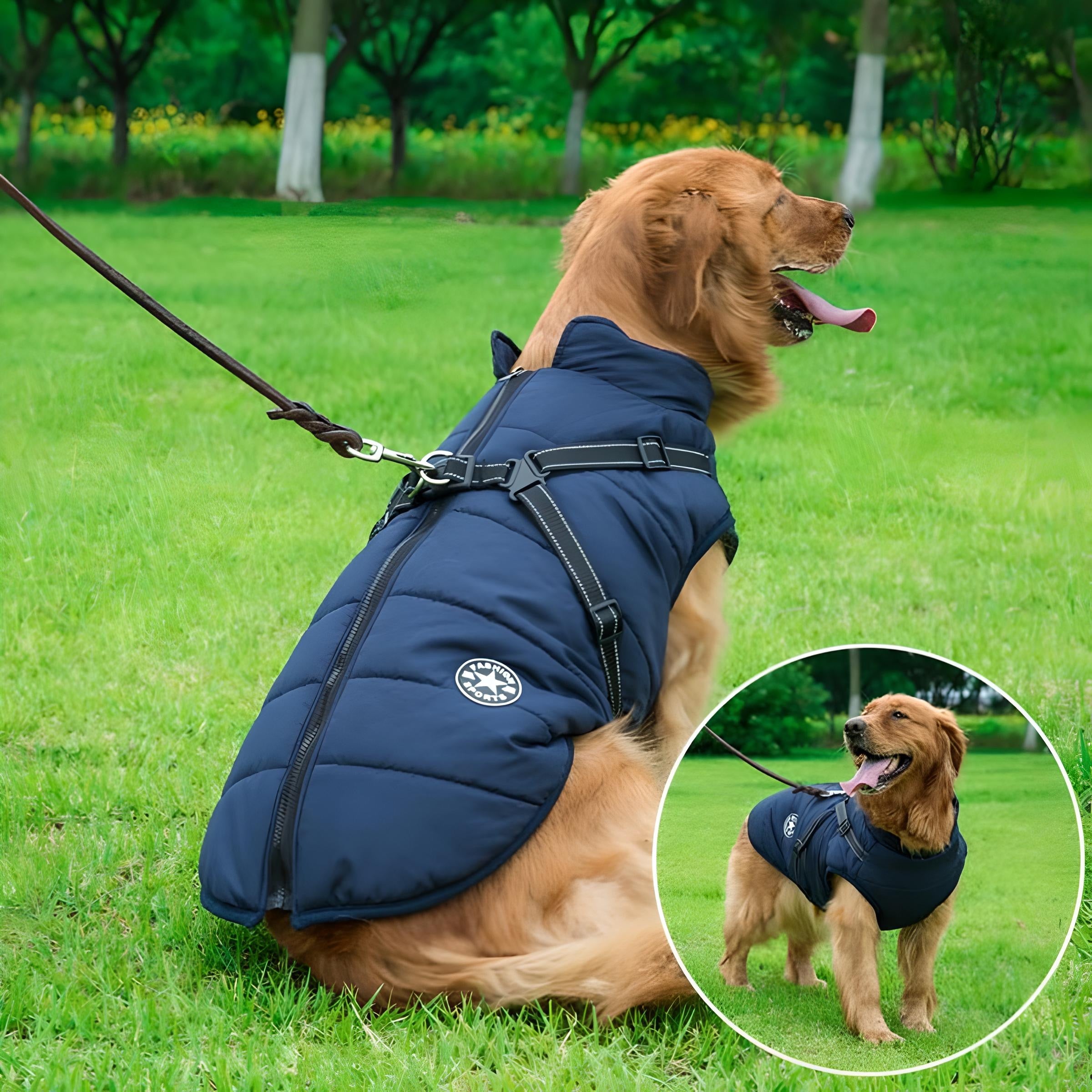 Waterproof Winter Dog Jacket – Small to Large Breeds - Image 2