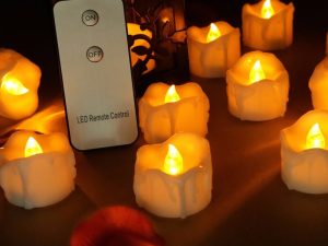 6pcs Flickering Remote Control Candles